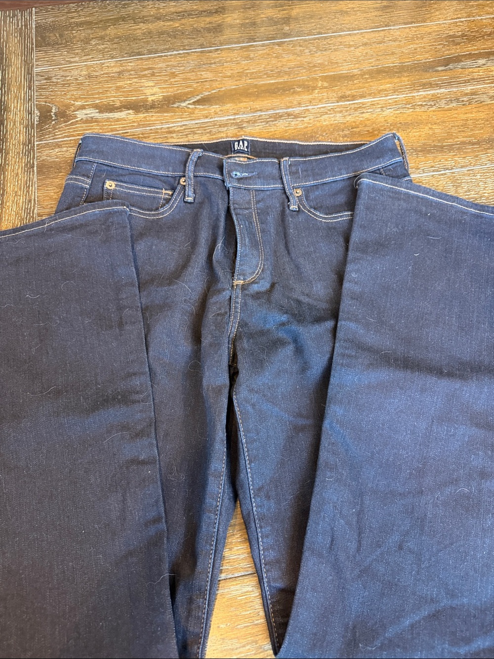 GAP 1969 Indigo Blue Straight Jeans